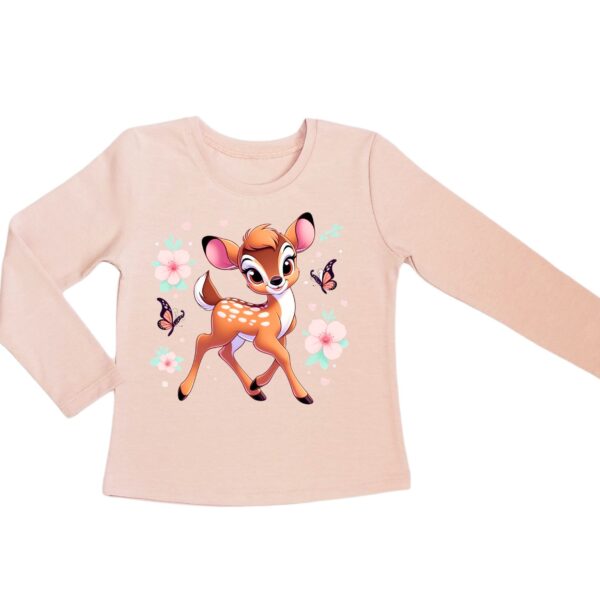 MARIELA Бебешка блуза за момиче със сърничка