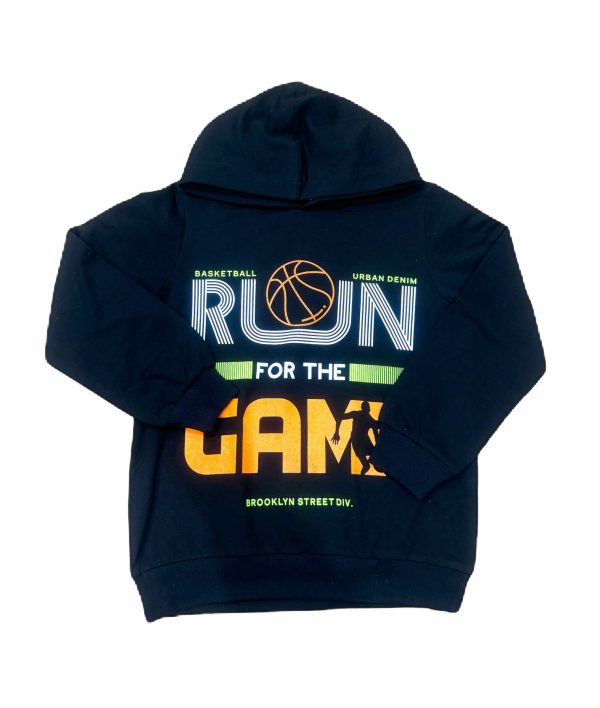 BREEZE Детски суитшърт за момче RUN FOR THE GAME