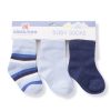 Бебешки чорапи Stripes Dark Blue 2-3гin stock