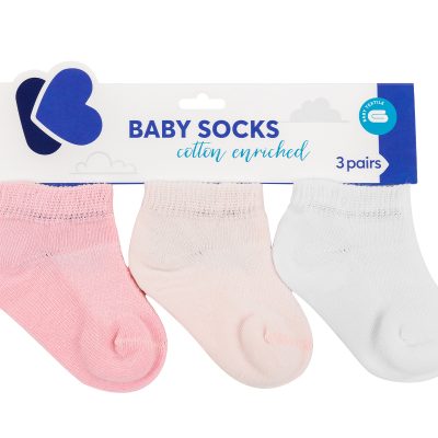 Бебешки летни чорапи Pink 2-3гin stock