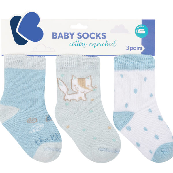 Бебешки термо чорапи Little Fox 2-3гin stock