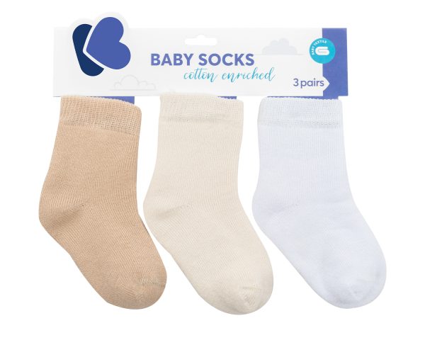 Бебешки термо чорапи Beige 2-3гin stock