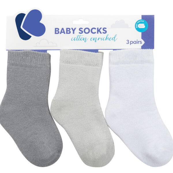Бебешки термо чорапи Grey 1-2гin stock
