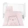 Бебешки спален комплект 3 части Bear with me Pinkout of stock