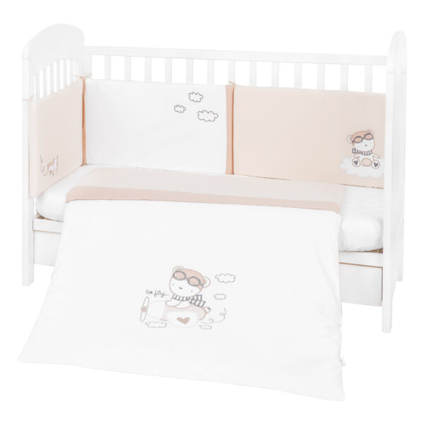 Бебешки спален комплект 2 части EU style 70/140 с бродерия Dreamy Flightin stock