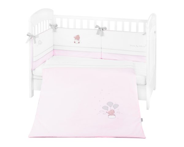 Бебешки спален комплект с бродерия 2 части EU style 70/140 Dream Big Pinkin stock