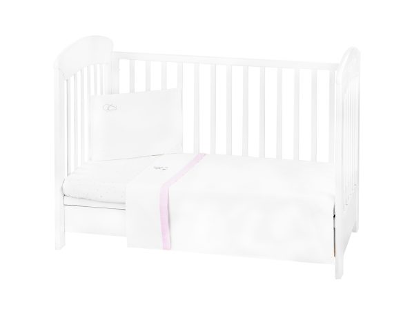 Бебешки спален комплект с бродерия 3 части EU Style 60/120 Dream Big Pinkout of stock