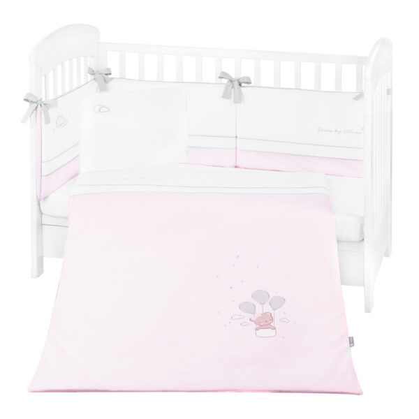 Бебешки спален комплект с бродерия 6 части 70/140 Dream Big Pinkin stock