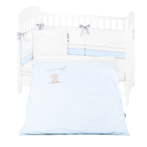 Бебешки спален комплект с бродерия 6 части 70/140 Dream Big Bluein stock