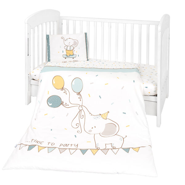 Бебешки спален комплект 5 части Elephant Timeout of stock