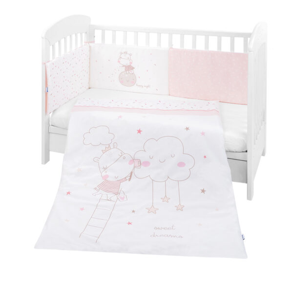 Бебешки спален комплект 2 части EU style 60/120 Hippo Dreamsin stock