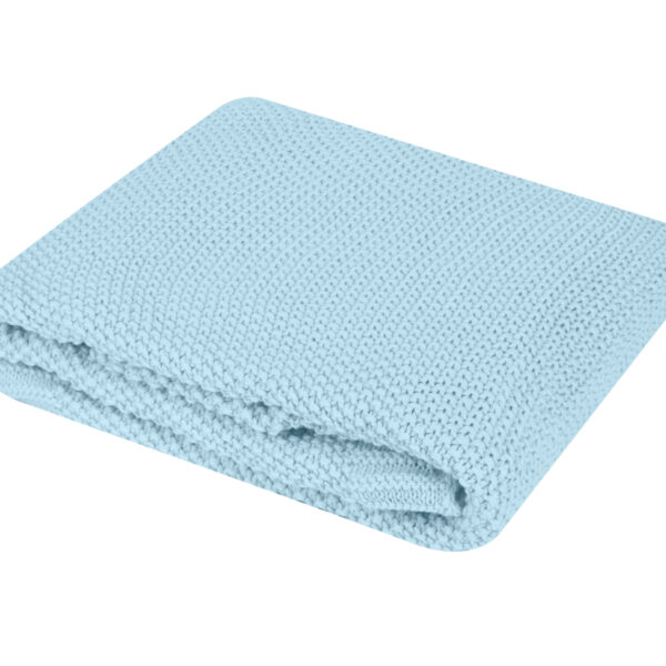 Плетено памучно одеяло Dream Big Bluein stock