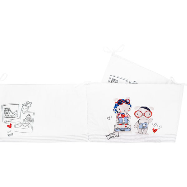 Обиколник с вата Love Rome 180смin stock