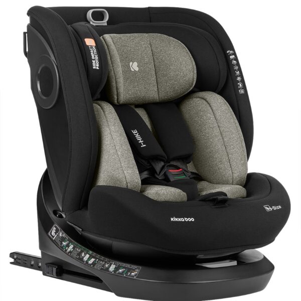 Стол за кола 40-150 см i-Hike i-SIZE Army Greenin stock