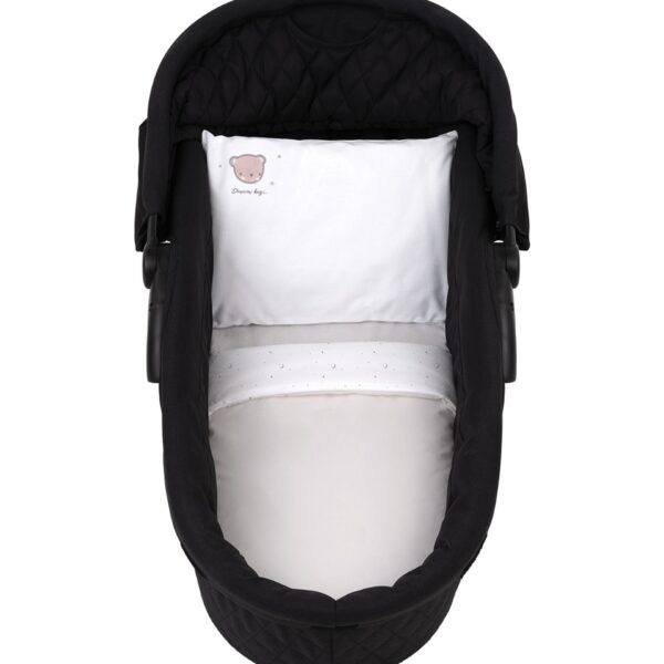 Бебешки спален комплект за количка 6 части Dream Big Beigein stock