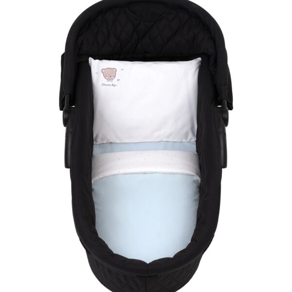 Бебешки спален комплект за количка 6 части Dream Big Bluein stock
