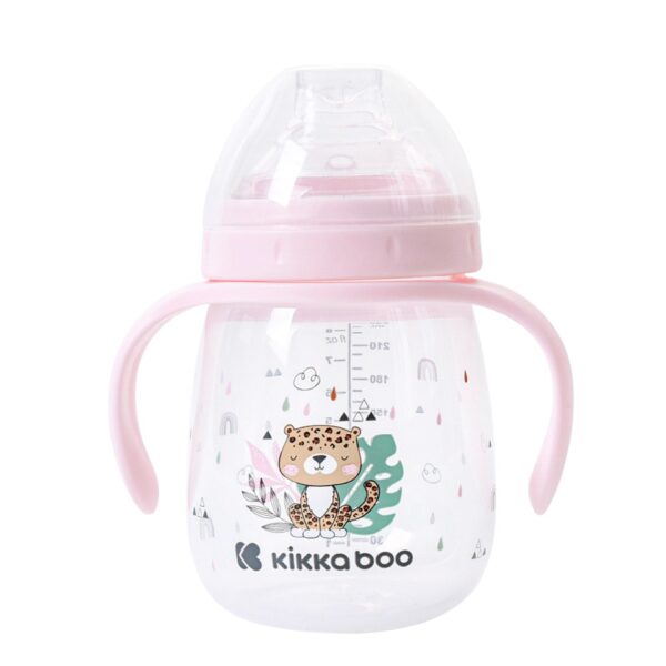 Чаша със силиконов накрайник 240мл Savanna Pinkin stock