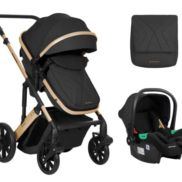 Комбинирана количка 3в1 трансф. седалка Darling Black 2024in stock