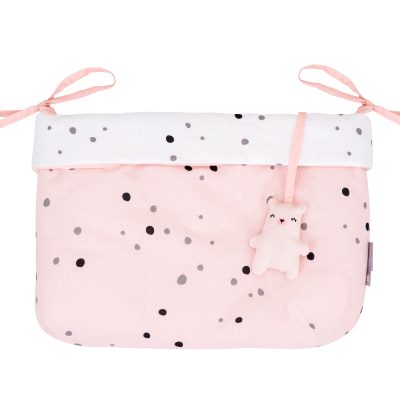 Кош за памперси с връзки Bear with me Pinkin stock