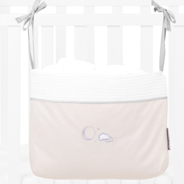 Кош за памперси с връзки Dream Big Beigein stock