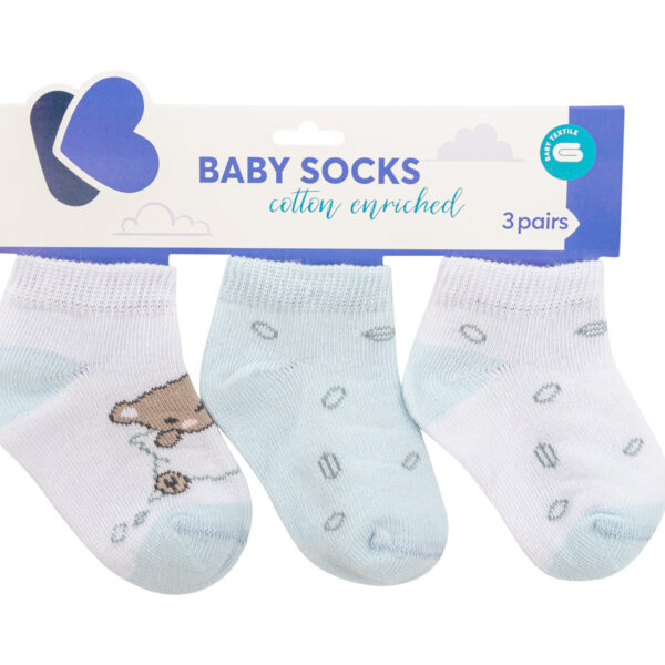 Бебешки летни чорапи Dream Big Blue 2-3гin stock