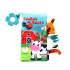 Образователна текстилна книжка с чесалка Farm tailsin stock