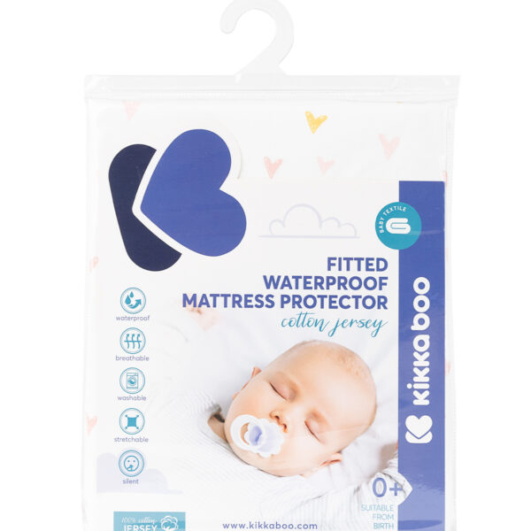 Протектор за матрак с борд - трико 60/120/15 см Heartsin stock