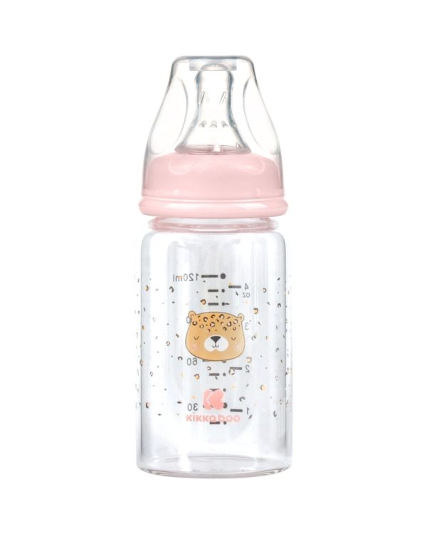 Шише стъклено 120мл Savanna Pinkin stock