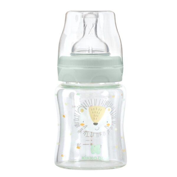 Шише стъклено 120мл Jungle King Mintin stock