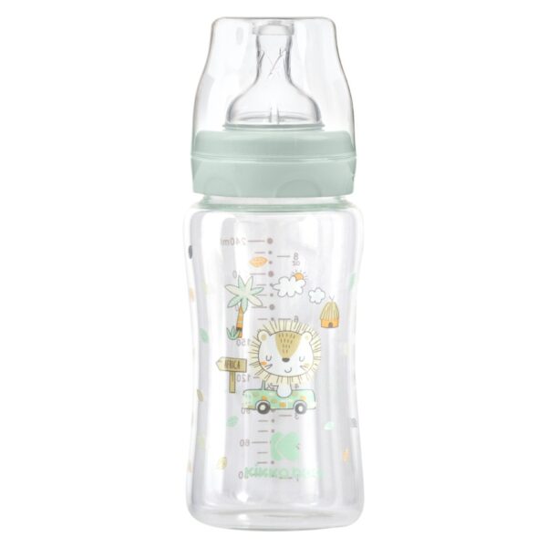 Шише стъклено 240мл Jungle King Mintin stock