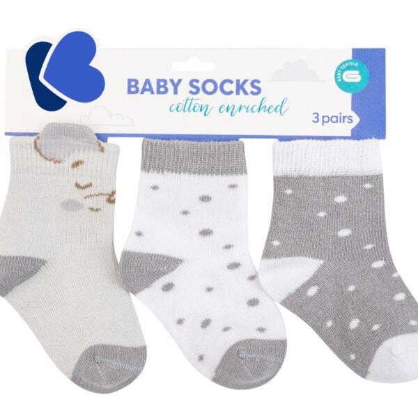 Бебешки чорапи с 3D уши Joyful Mice 2-3гin stock