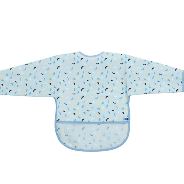 Непромокаем лигавник с ръкави и джоб Arty Blue Patternin stock