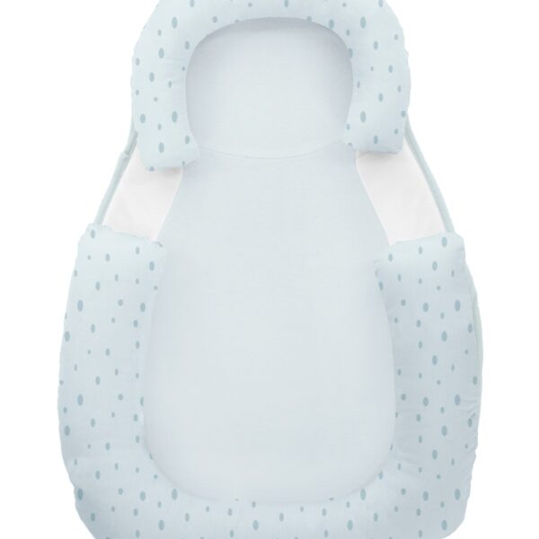 Мемори позиционер срещу преобръщане Dots Bluein stock