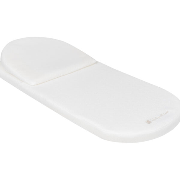 Матрак+възглавница за кош за новородено 80/35 cm Airknit Whitein stock
