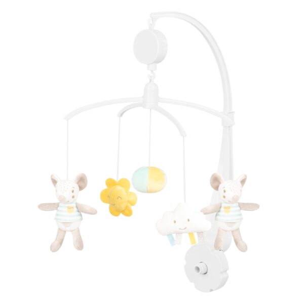 Музикална въртележка Joyful Micein stock