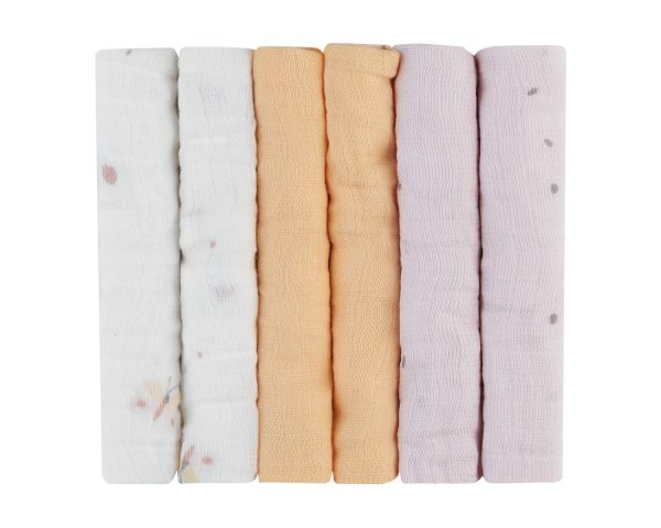 Комплект 6 бр муселинови кърпички 30х30 см Hedge-hugsin stock