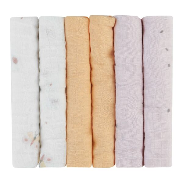 Комплект 6 бр муселинови кърпички 30х30 см Hedge-hugsin stock