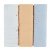 Комплект 3 бр муселинови пелени 75х75 см Stripy Friendsin stock