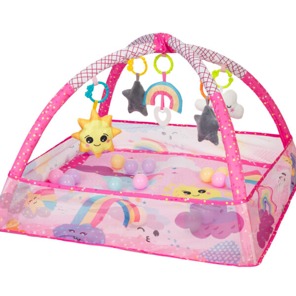 Активна гимнастика с 18 топчета Pink Skyin stock