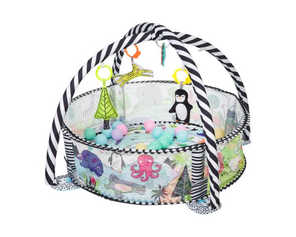 Активна гимнастика с 30 топчета Animals Worldin stock