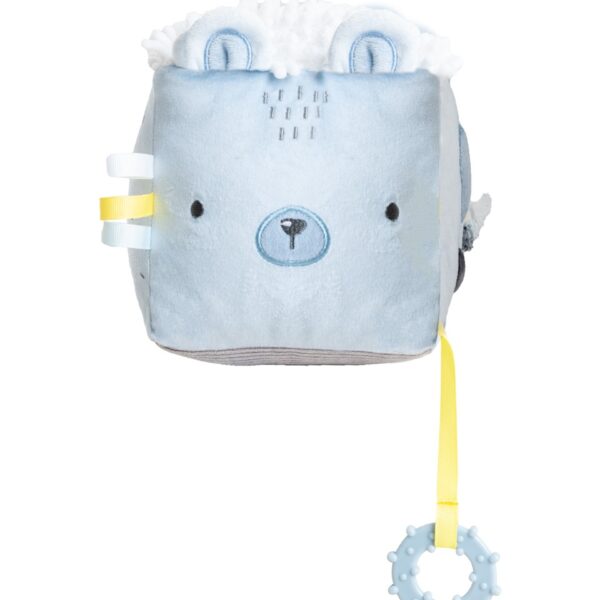 Плюшено кубче Bear with me Bluein stock