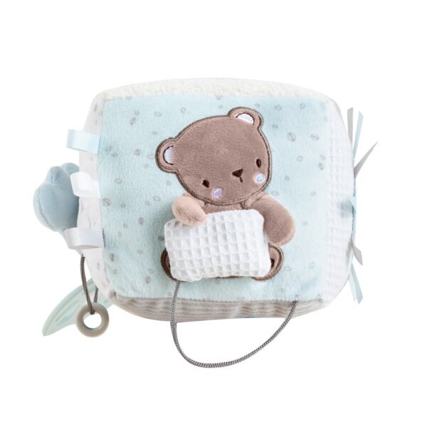 Плюшено кубче Dream Big Bluein stock