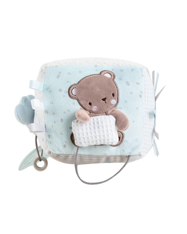 Плюшено кубче Dream Big Bluein stock