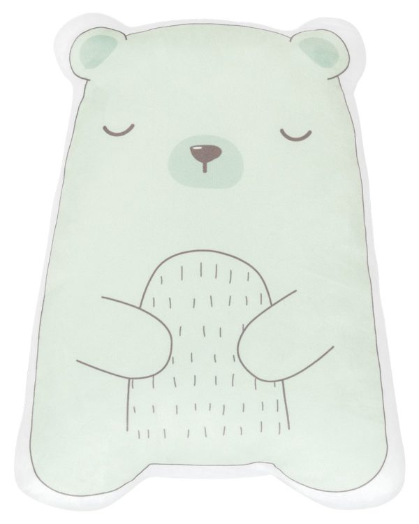 Плюшена възглавница-играчка Bear with me Mintin stock