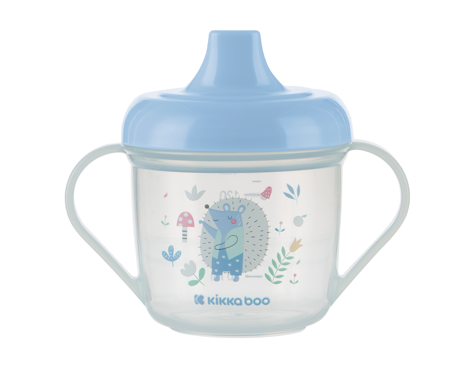 Чаша с твърд накрайник 150мл Forest Party Bluein stock