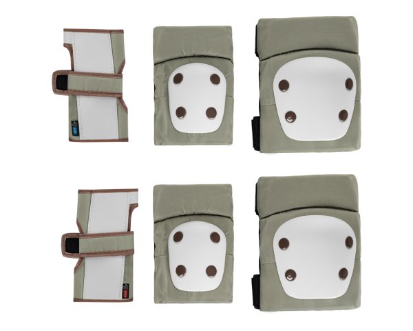 Комплект протектори за колене и лакти Army Greenin stock