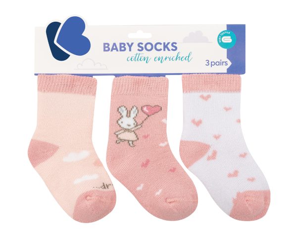 Бебешки термо чорапи Rabbits in Love 2-3гin stock