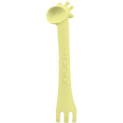 Лъжица силиконова Giraffe Yellowin stock