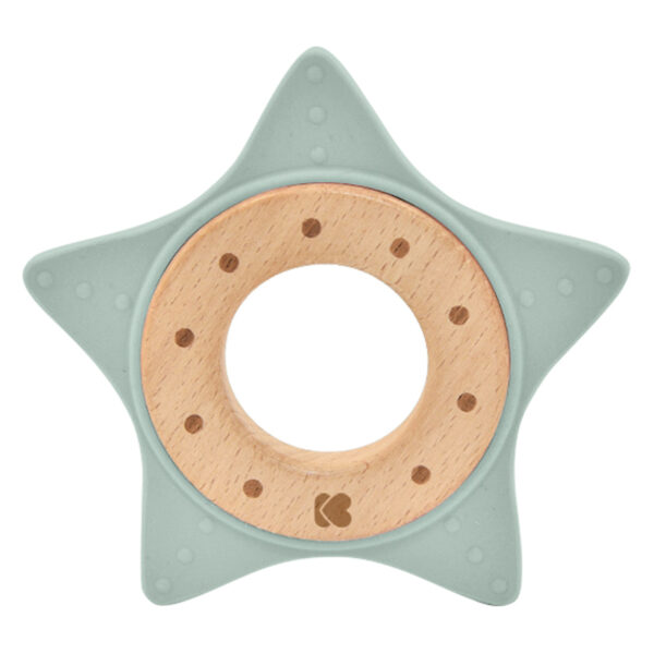 Чесалка дърво-силикон Star Mintout of stock