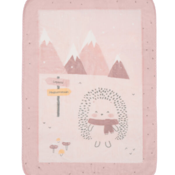 Супер меко бебешко одеяло 110/140 см Hedge-hugsin stock